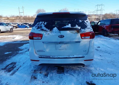 2016 Kia Sedona Lx from USA, damaged, VIN KNDMB5C16G6180542